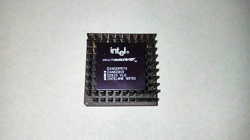 Intel Overdrive DX40DPR75 - 75 Mhz - 168 pin
