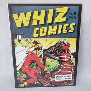 Shazam Captain Marvel WHIZ COMICS 18 DC Comics Asgard Press 11x14 Poster Print