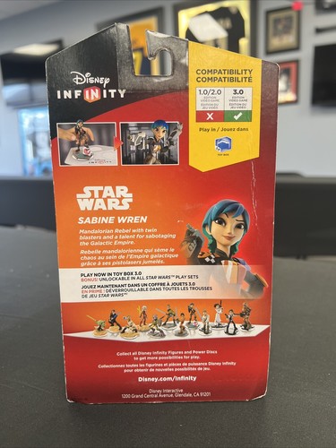 DISNEY INFINITY 3.0 Sabine Wren Star Wars Rebels  - Picture 2 of 2