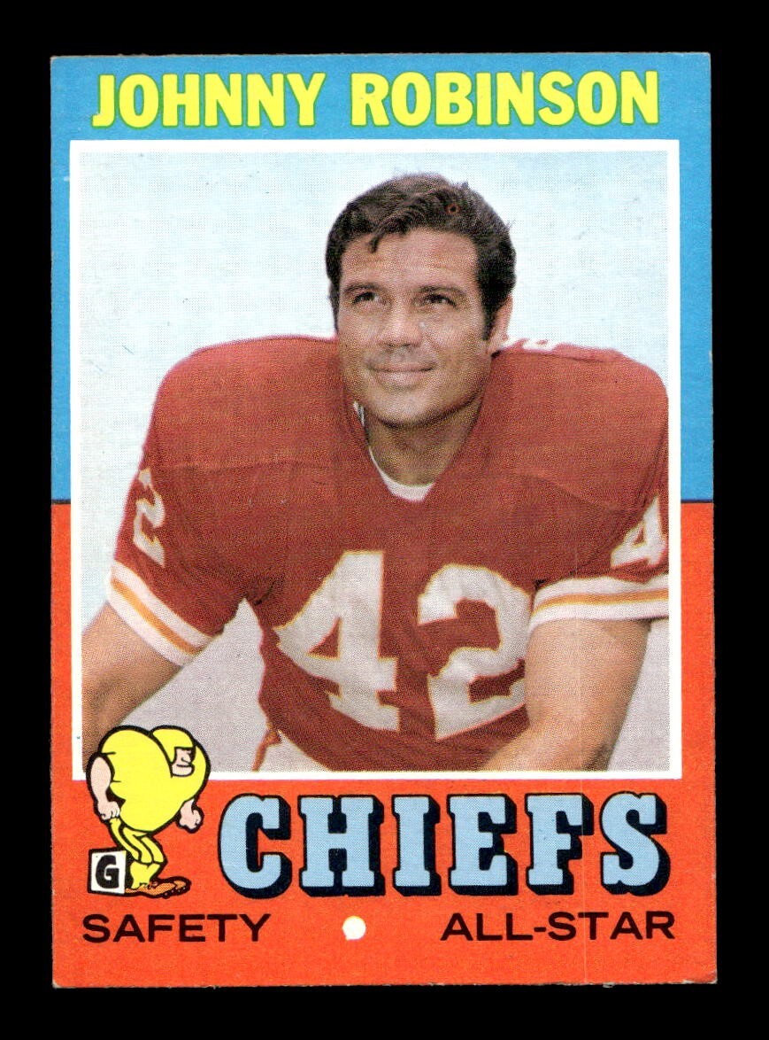 1971 Topps #88 Johnny Robinson Chiefs EX+ *1e