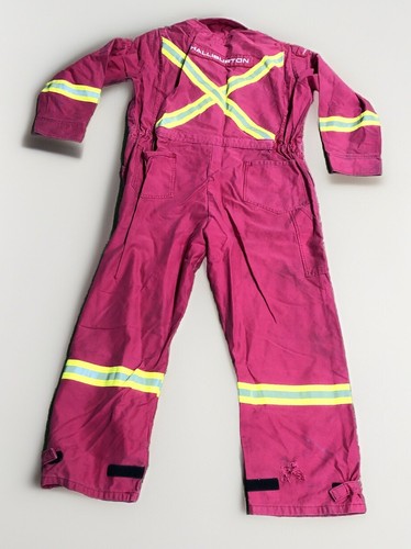 Actionwest HALLIBURTON FR Tuta Antifiamma TG US44 Rosso USA Riflettente - Foto 9 di 11