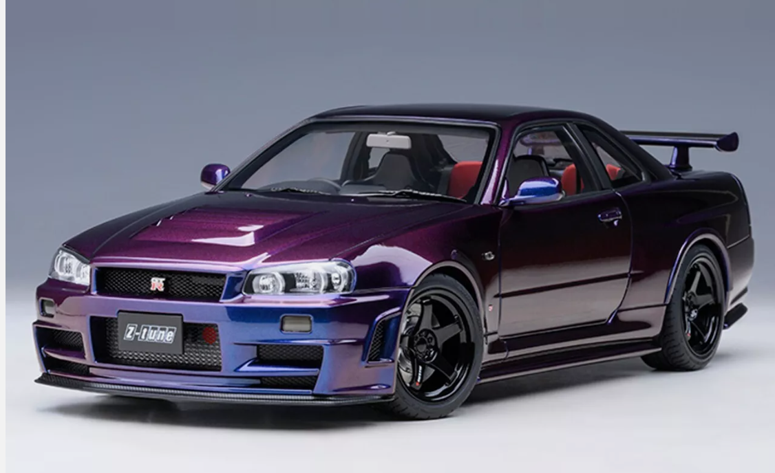 1/18 Nissan Skyline GT-R (R34) Z-Tune Nismo 2002 Midnight 1/18 Nissan Skyline GT-R (R34) Z-Tune Nismo 2002 Midnight