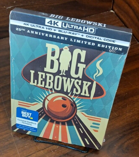 The Big Lebowski 4K Steelbook (4K+Blu-ray)-NEW (Sealed)-Free Box Shipping