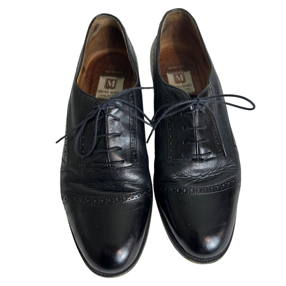 Bruno Magli Oxfords Dress Business Shoes Mens Size 10M Wide 