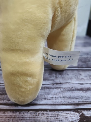 Life is Good Rocket Yellow Puppy Dog 10” Plush New Blue Collar Embroidered Tags - Picture 5 of 12