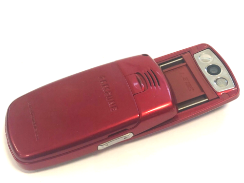 Samsung SGH-E370 - Rojo (Desbloqueado) Teléfono Móvil Deslizante - Imagen 8 de 12
