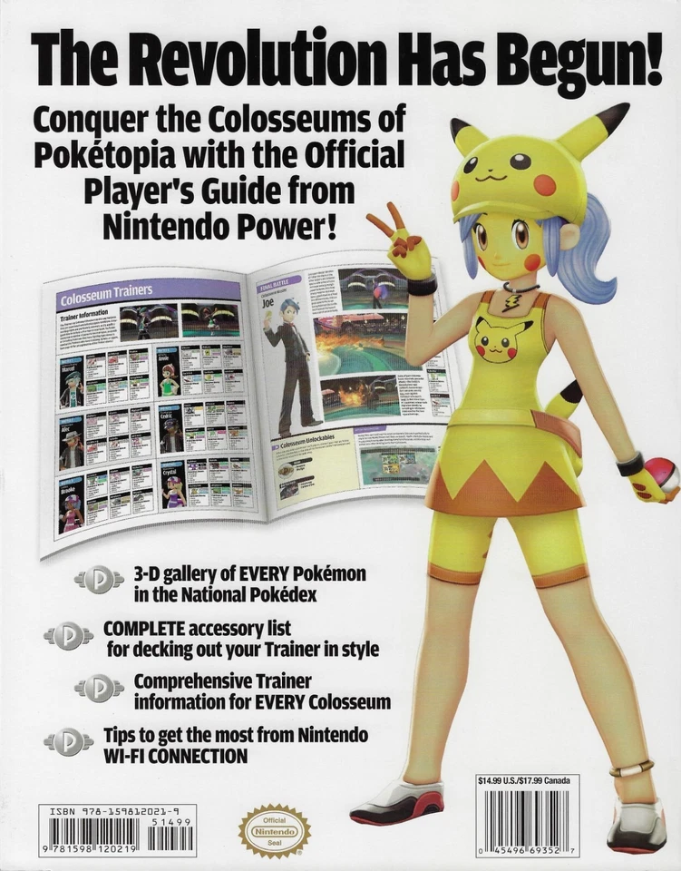 NINTENDO POWER Wii Pokemon Battle Revolution PLAYER'S Strategy GUIDE Free US S&H - Image 2 of 3