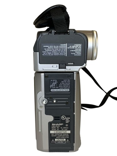 Sharp Viewcam VL-AH151U Hi-8 Camcorder 400X Digital Zoom DIS Auto Focus 1:1.4 - Picture 11 of 24