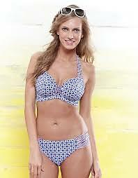 BRAVISSIMO 32FF Hampton Swimwear Bra Bikini Top Beach Holiday Womens RE19 - Picture 36 of 59