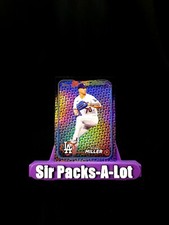 2024 Topps Series 1 Bobby Miller #115 Holiday Foil Parallel Los Angeles Dodgers