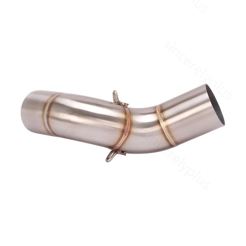 Tubo de escape de enlace medio para Kawasaki Z900 2020-2025 puntas de acero de conexión de motocicleta - Imagen 4 de 5