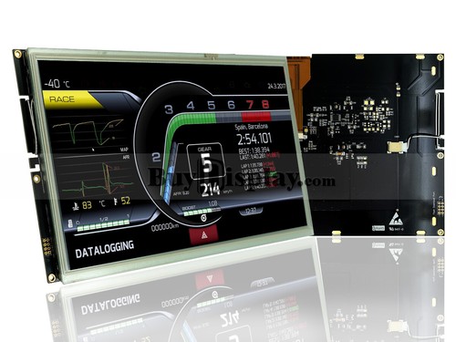 10.1" inch LCD Module Display w/Touch Panel,I2C+Serial Breakout Board,Tutorial - Picture 1 of 5