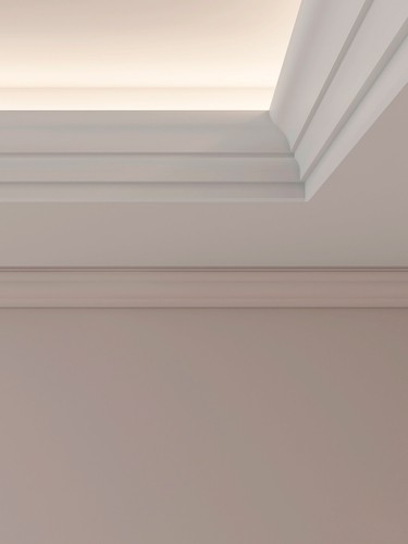 10m Cosca Deckenleisten HDPS Styropor Leisten Kunststoff weiß Stuck Zierprofile - Bild 29 von 72