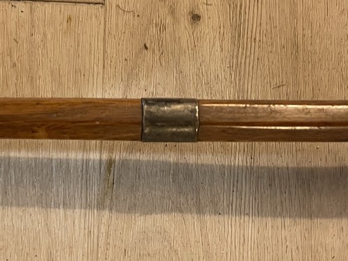 Antique Walking/swagger-stick/riding cane. 35" Roughly See Pics Sterling Silver - Picture 8 of 13