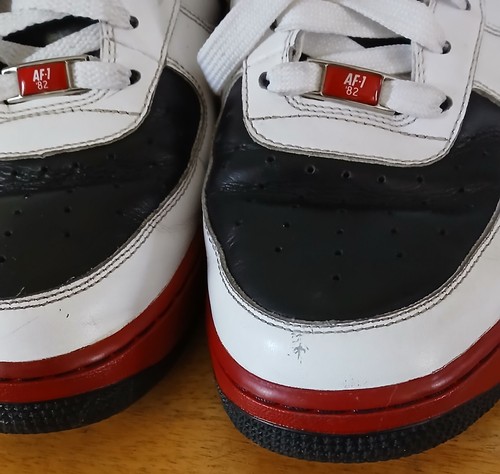 VTG 2007 Nike Air Force 1 XXV '82 Men's 314192-162 Leather Sneakers. Sz 11.5 - Picture 7 of 22