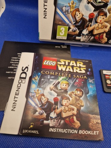 Nintendo DS- Lego Star Wars The Complete Saga Game UK + Manual Tracked Post - Picture 2 of 5