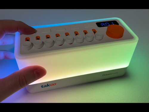 Takoo 3 in 1 White Noise Light Up Sleep Machine, Night Light, Bluetooth Speaker - Video 1 of 1