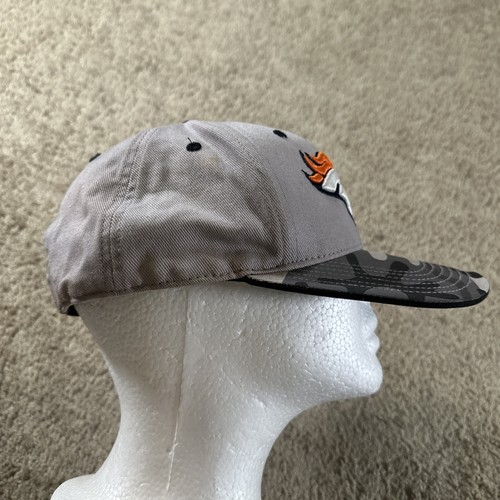 Denver Broncos Hat Cap Youth Gray Camo Snapback New Era  Logo NFL - Picture 4 of 8
