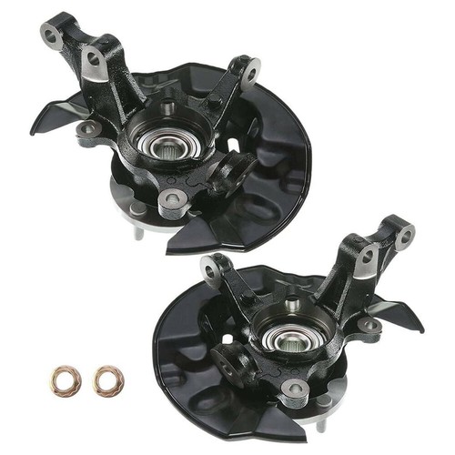 Front Wheel Bearing & Hub Assembly with Knuckle Pair for Toyota Corolla New - Picture 7 of 10