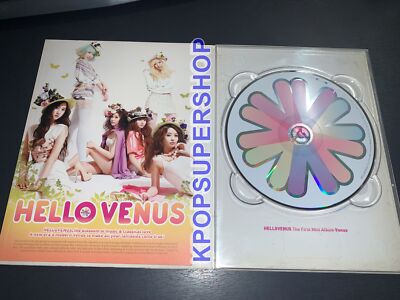 Hello Venus 1st Mini Album Venus CD Photobook Good Condition Rare