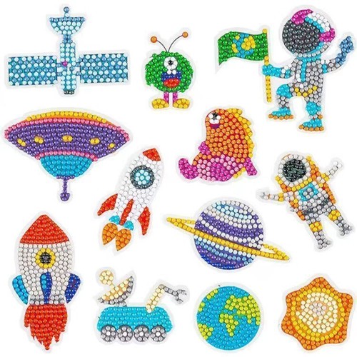 5D DIY Kids Diamond Painting Stickers Digital Painting Art Decoration Kids Gifts - Picture 52 of 55