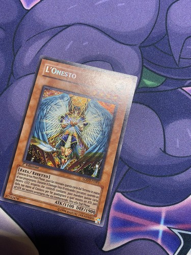 Yugioh - Honest LODT-EN001 Secret Rare 1st Edition - Italian IT001 LP - Picture 3 of 4