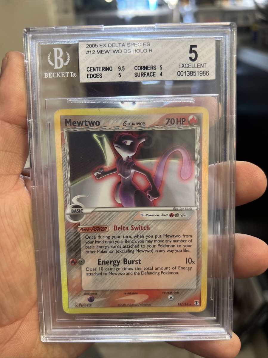 Mewtwo (Delta Species) 12/113 Delta Species Holo for sale Mewtwo (Delta Species) 12/113 Delta Species Holo for sale
