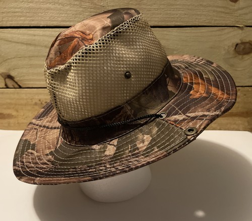 Sombrero de cubo transpirable plegable camuflado con correa ajustable para la barbilla - Imagen 4 de 10