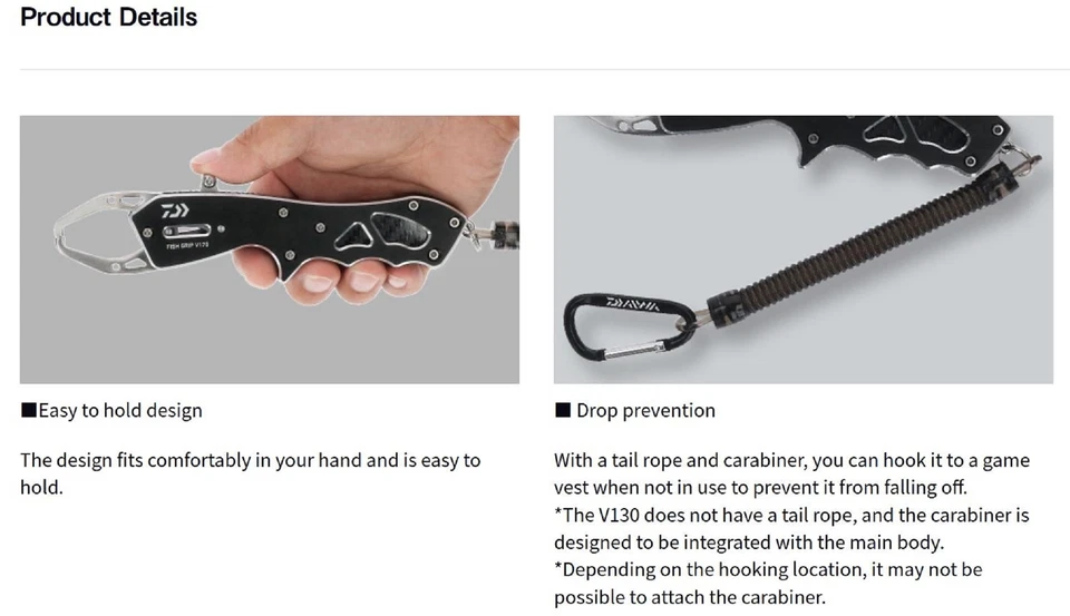 Daiwa Fish Grip V230 mm 185 gramos Rojo (4496) Foto 4 de 4