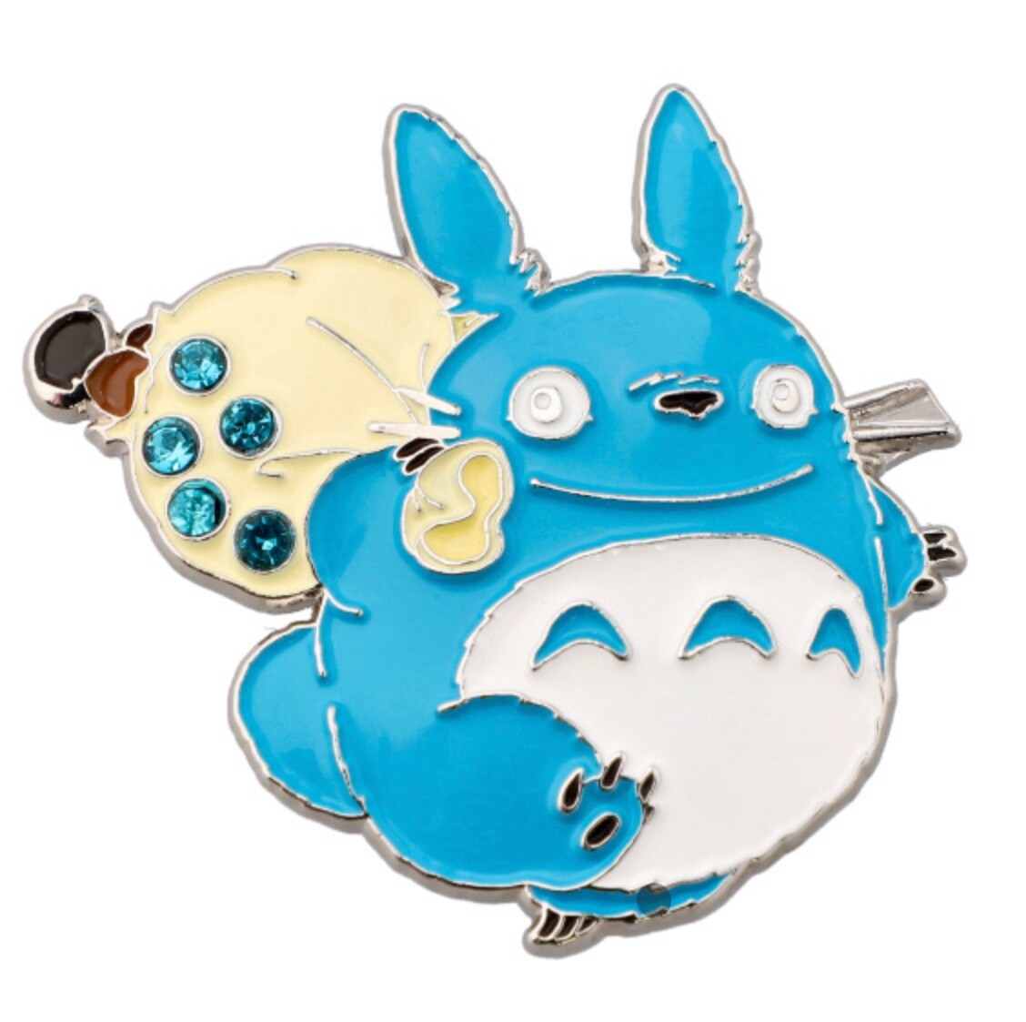 totoroです！ Studio Ghibli (My Neighbour Totoro) Metal brooch Totoro(M