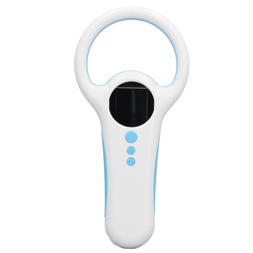 Lector de microchips para mascotas escáner de identificación de mascotas portátil 134,2 KHZ 125 KHZ pantalla LED orgánica - Imagen 18 de 24