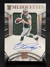 Bryce Petty 2015 Crown Royale Silhouettes RC Relic auto 129/299 NEW YORK JETS 