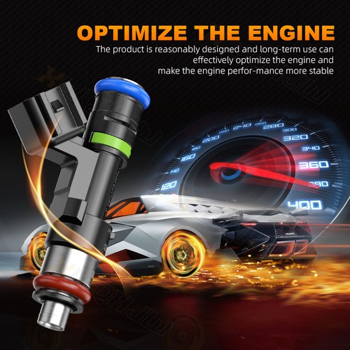 Set of 6 0280158055 Fuel Injectors For 2005-10 Ford Mustang 4.0L 5L2Z9F593CB NEW - Picture 3 of 10