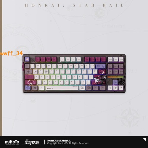 Honkai Star Rail Kafka Mechanical Keyboard Official RGB Backlit Keyboard Gift - Picture 4 of 28