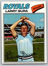 1977 Topps #193 Larry Gura     Kansas City Royals