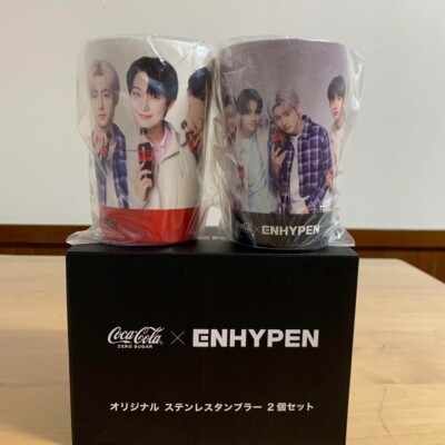 コカ・コーラ×ENHYPEN ペアタンブラー✨ ENHYPEN × Coca-Cola Tumbler Set of 2 Novelty Limited to 3000