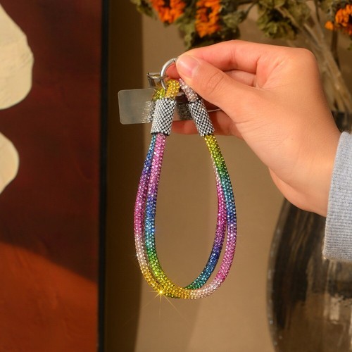 Cellphone Chain Rhinestone Phone Lanyard Phone Accessories - 第 4/21 張圖片