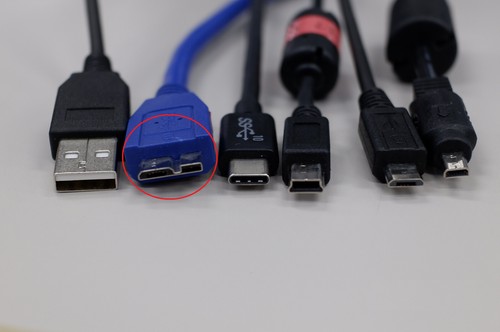 USB 3.0 Cable for WD My Book Essential 1TB WDBACW0010HBK-NESN WDBACW0010HBK-04 - Picture 6 of 6