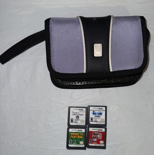 Lote de 4 juegos mixtos Nintendo DS, cartuchos solo con estuche de transporte Ds - Imagen 1 de 3