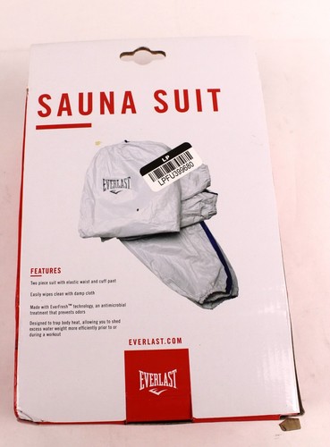 Everlast Sauna Suit S/M Size, Model P00000373, White, New in Box - Picture 6 of 6