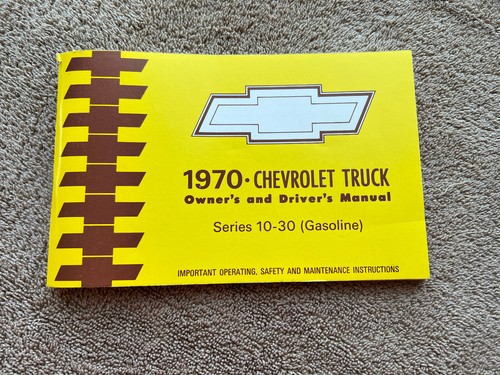 1970 Chevrolet Truck Owner's Guide Chevy - Picture 1 of 5