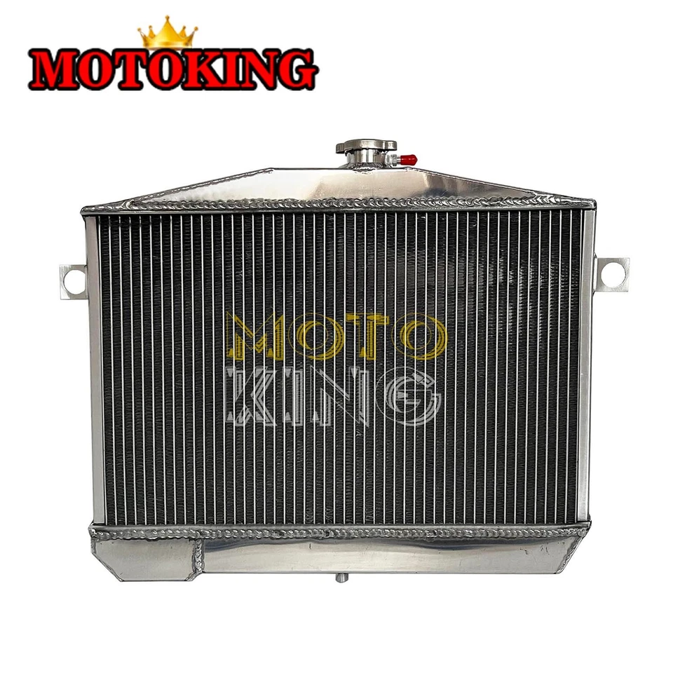 Radiador completo de aluminio para Volvo Amazon P1800W/B18 B20 GT 1959-1970 1960 1961 62 Foto 2 de 4