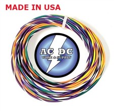 20 AWG GXL HIGHTEMP AUTOMOTIVE POWER WIRE 8 STRIPED COLORS 25 FT EA C