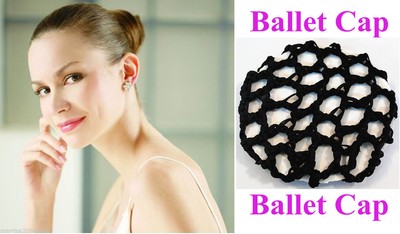 New Girls Ballet Dance Gymnastics Hair Bun Net Ebay