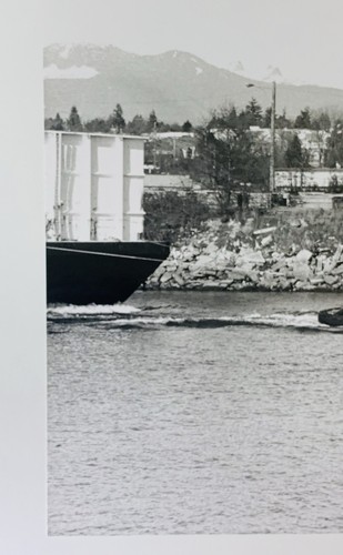 Jessie Hodder Tugboat Photo 8x10 B&W – 1992 Vancouver BC Marine Picture - Picture 7 of 11