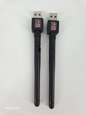 Set of 2 150 Mbps Dual Band 2.4Ghz Wireless USB WiFi Network Adapter w/Antenna
