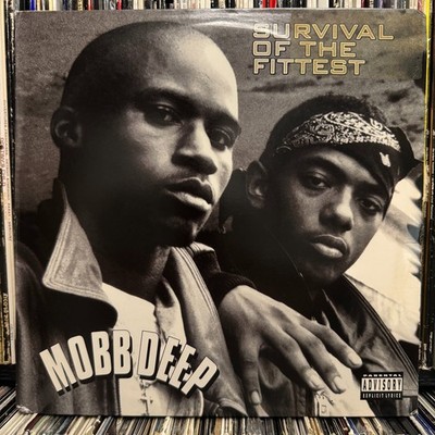 MOBB DEEP - SURVIVAL OF THE FITTEST (+REMIX) (12'') 1995  RARE!!  HAVOC + PRODIGY