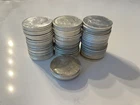 1964 Kennedy Half Dollar 50C 90% Silver Business Strike lot of 65 coins total