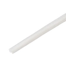 7mmx10m(32.8ft) Fiberglass Sleeve Fabric Tubing with Resin White