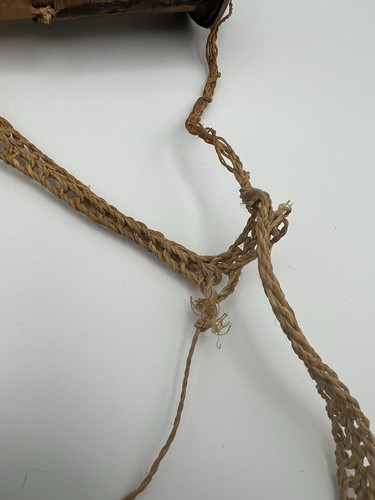 Vtg Huaorani Amazon Native Blowgun Poison Dart Quiver Container Darts Unique - Picture 12 of 13